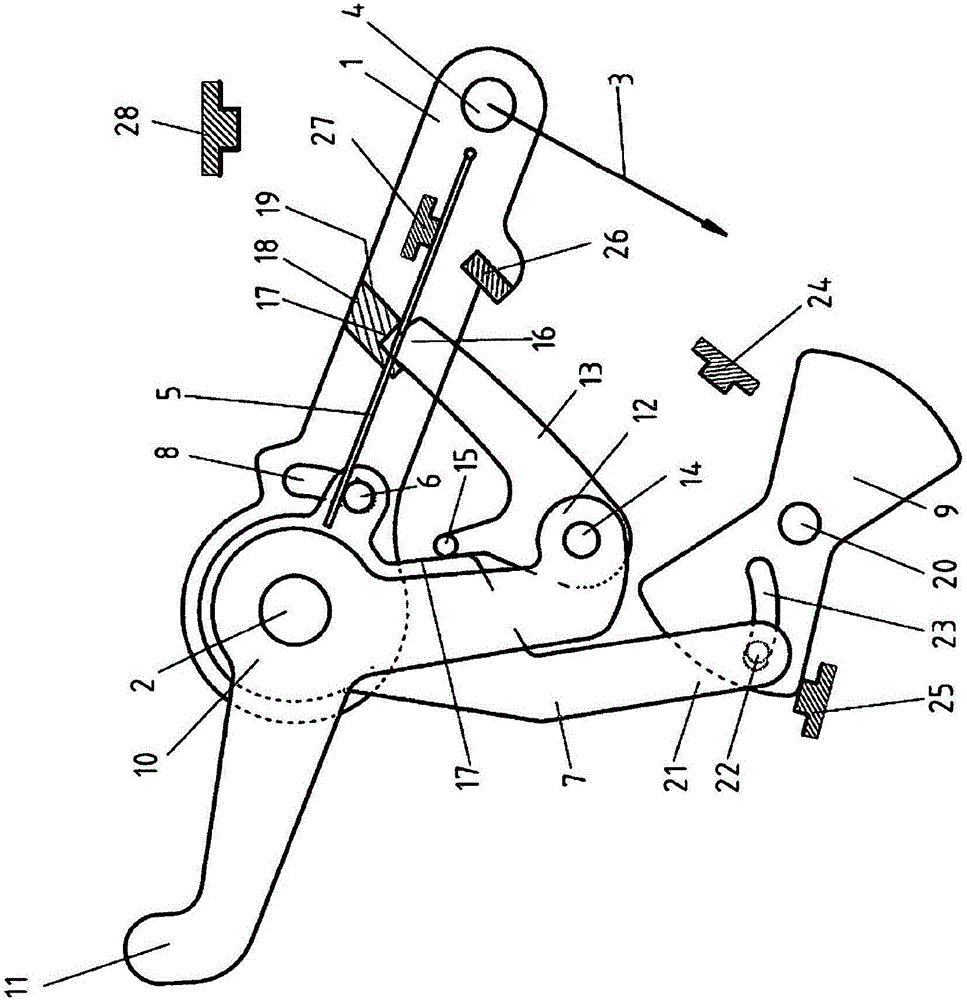 用于機動車鎖的致動裝置的制作方法