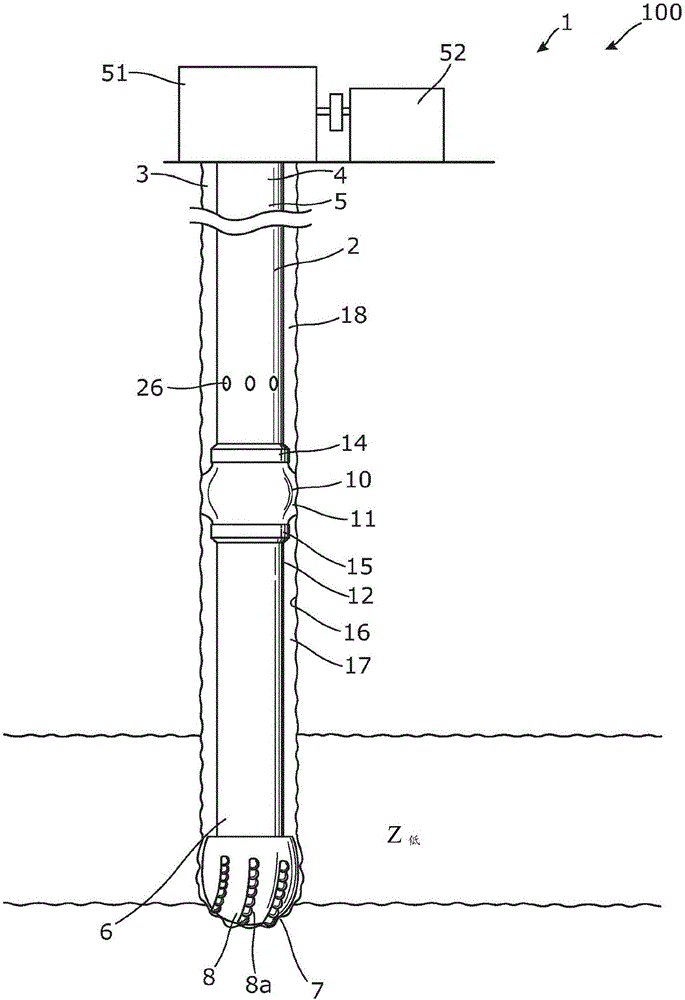 用于鉆進(jìn)穿過(guò)低壓區(qū)的井下管柱的制作方法與工藝