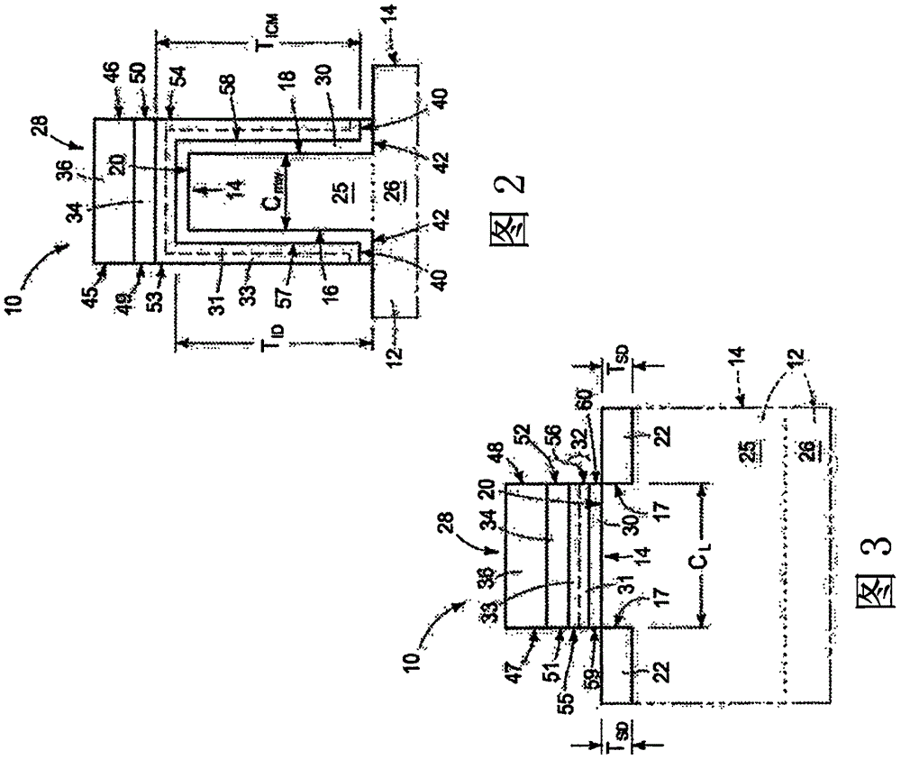 鐵電場效晶體管、以行線和列線方式形成陣列的多個鐵電場效晶體管以及形成多個鐵電場效晶體管的方法與流程