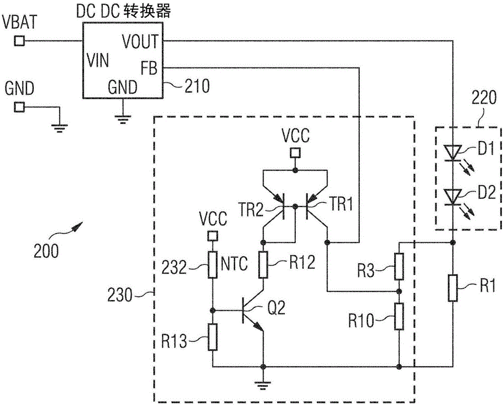 用于至少一个光源的热管理和电源控制系统的制作方法与工艺