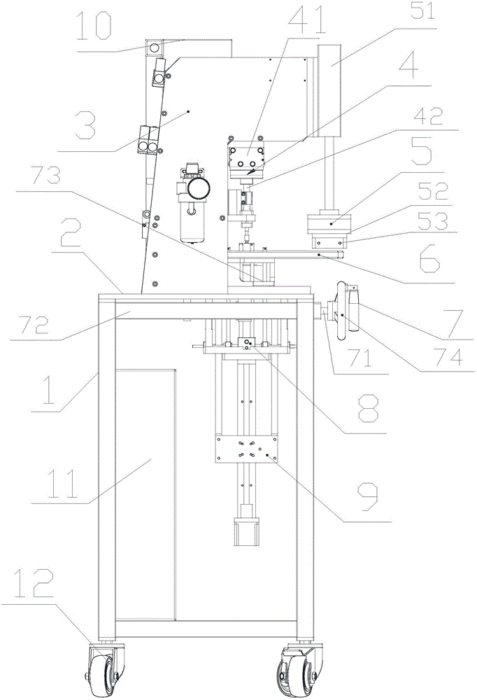 一种手套烫字机的制作方法与工艺