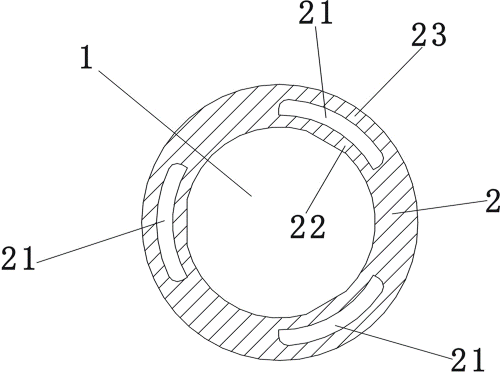 一种修正带出带轮中供带芯缠绕的带芯圈的制作方法与工艺