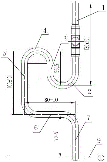 一種空調(diào)用壓縮機(jī)排氣管減振結(jié)構(gòu)的制作方法與工藝