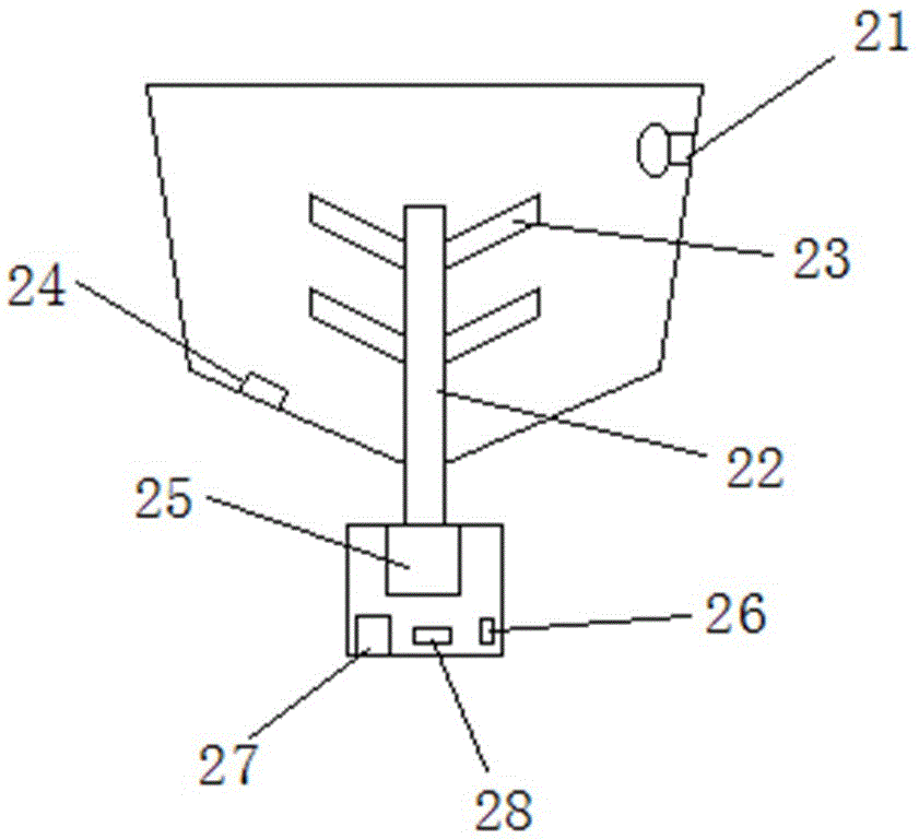 一種建筑工程用帶輸料管的攪拌機(jī)的制作方法與工藝