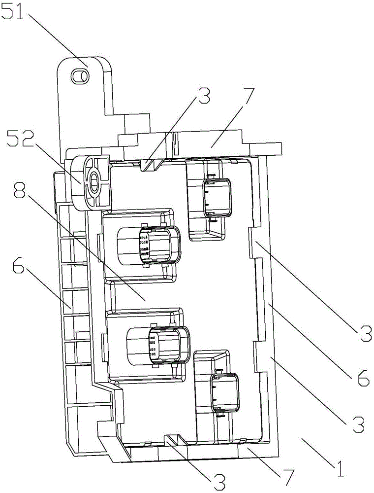 一種車輛及其電器支架的制作方法與工藝