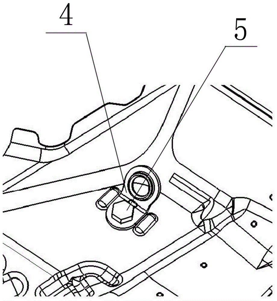 汽车安全带固定结构的制作方法与工艺