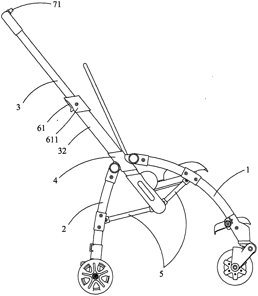 折疊童車的制作方法與工藝