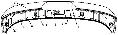 一種汽車尾翼總成的制作方法與工藝