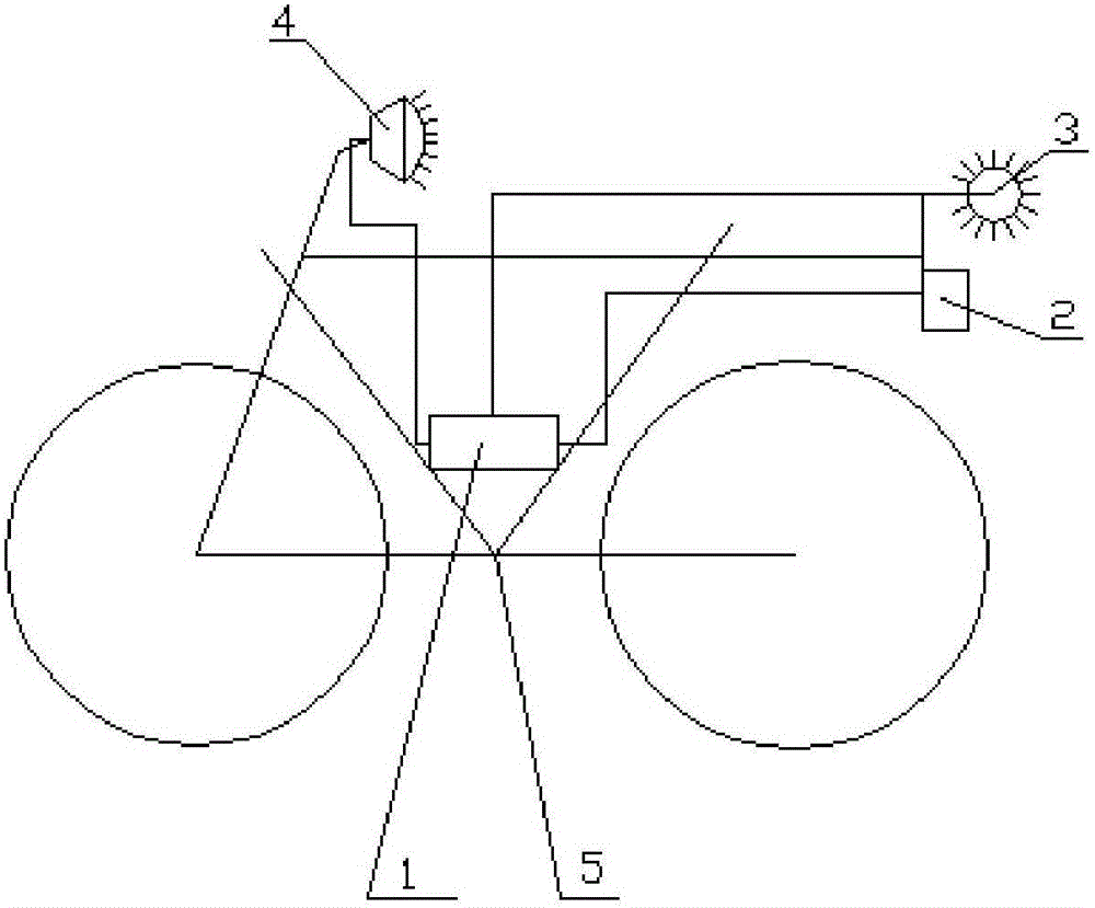 一種后置近距離預(yù)警系統(tǒng)及電動自行車的制作方法與工藝