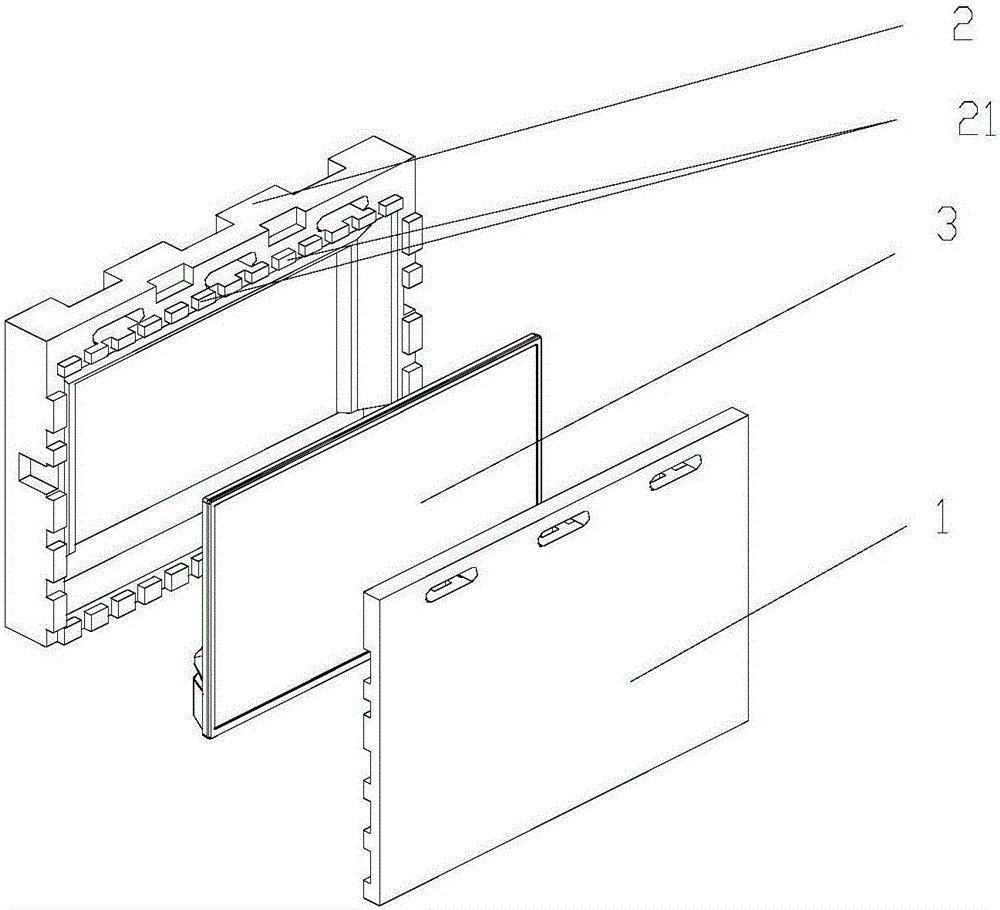 一种显示屏的无纸化包装结构的制作方法与工艺