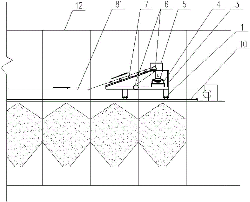 單尾車帶式卸料車以及卸料系統的制作方法與工藝