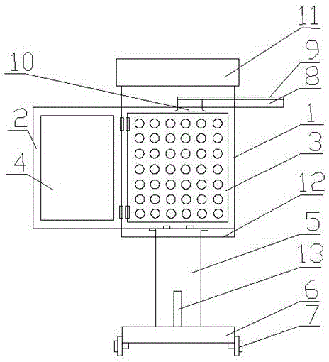 一種可移動機旁操作箱的制作方法與工藝