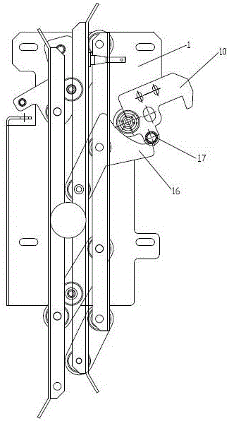 一种集成轿门锁的电梯同步门刀的制作方法与工艺
