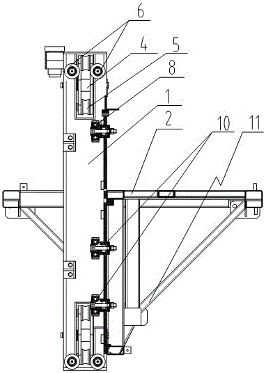 升降平臺(tái)驅(qū)動(dòng)架的制作方法與工藝