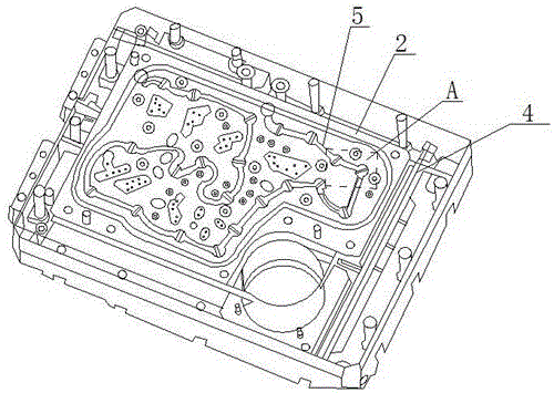 一種注塑模具冷卻水路機(jī)構(gòu)的制作方法與工藝