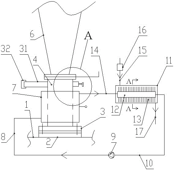 擠出機(jī)進(jìn)口防粘料裝置的制作方法