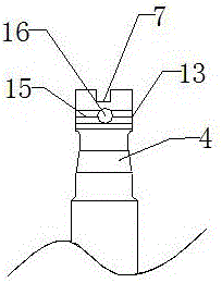 一种吊钩与螺帽之间的锁死结构的制作方法与工艺