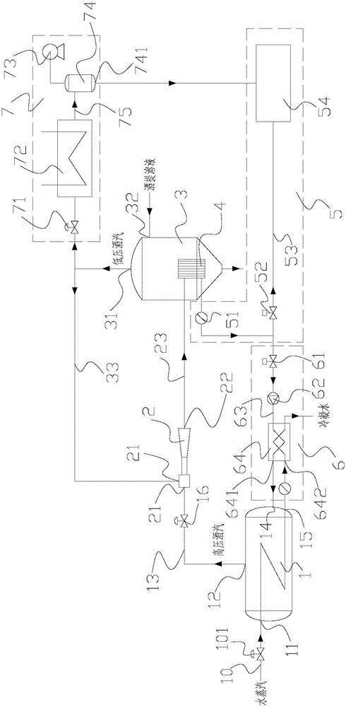 一種循環(huán)利用酒汽熱能的酒液加熱蒸發(fā)系統(tǒng)的制作方法與工藝