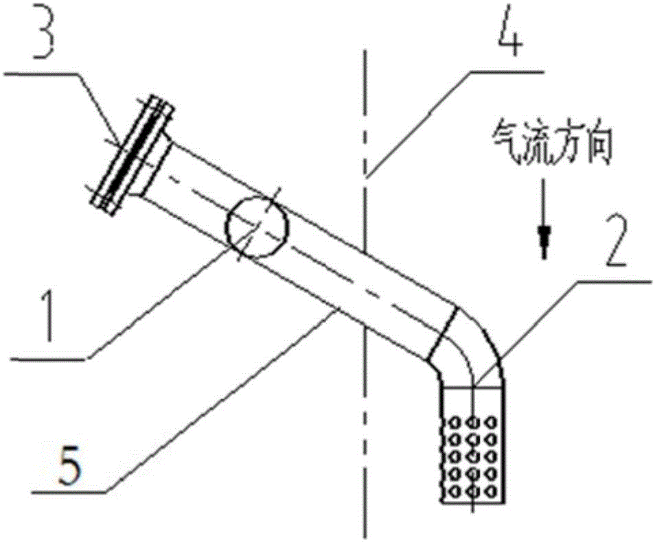 轉(zhuǎn)爐干法取壓裝置的制作方法