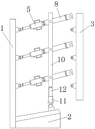 一种平行螺旋支撑杆液压同步转体装置的制作方法