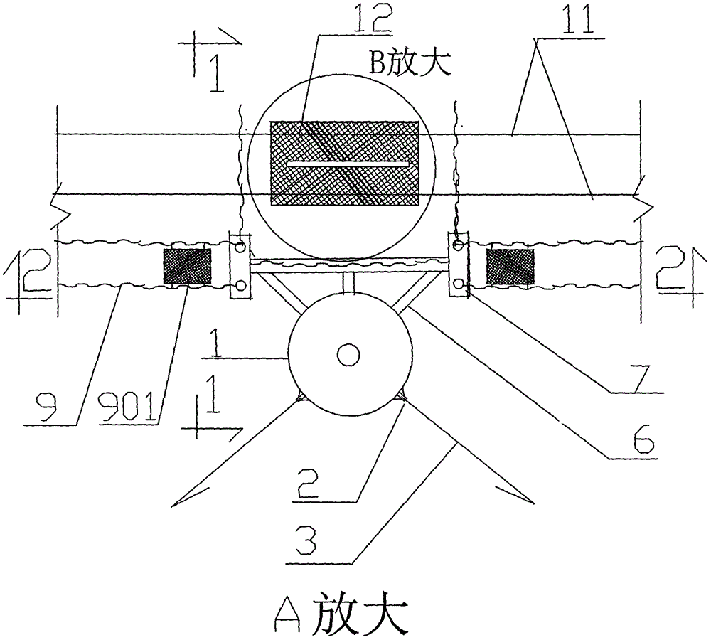 自系泊局部銅網(wǎng)張力腿式網(wǎng)箱型浮式防波堤的制作方法與工藝