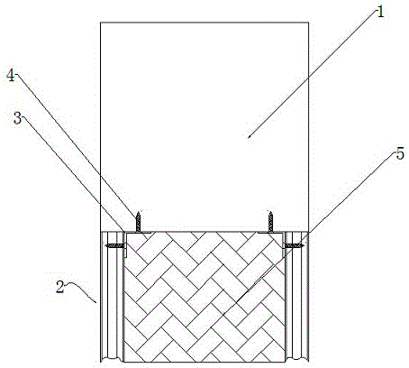 一种木屋墙体的连接结构及木屋墙体的制作方法与工艺