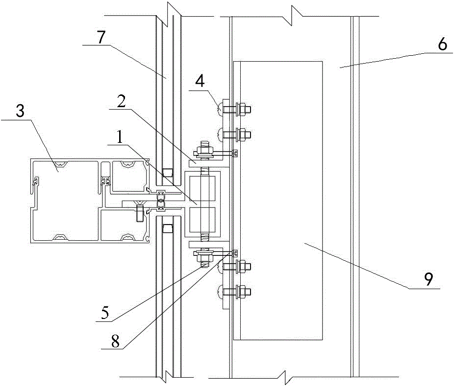 一种外装饰铝板挂接系统的制作方法与工艺