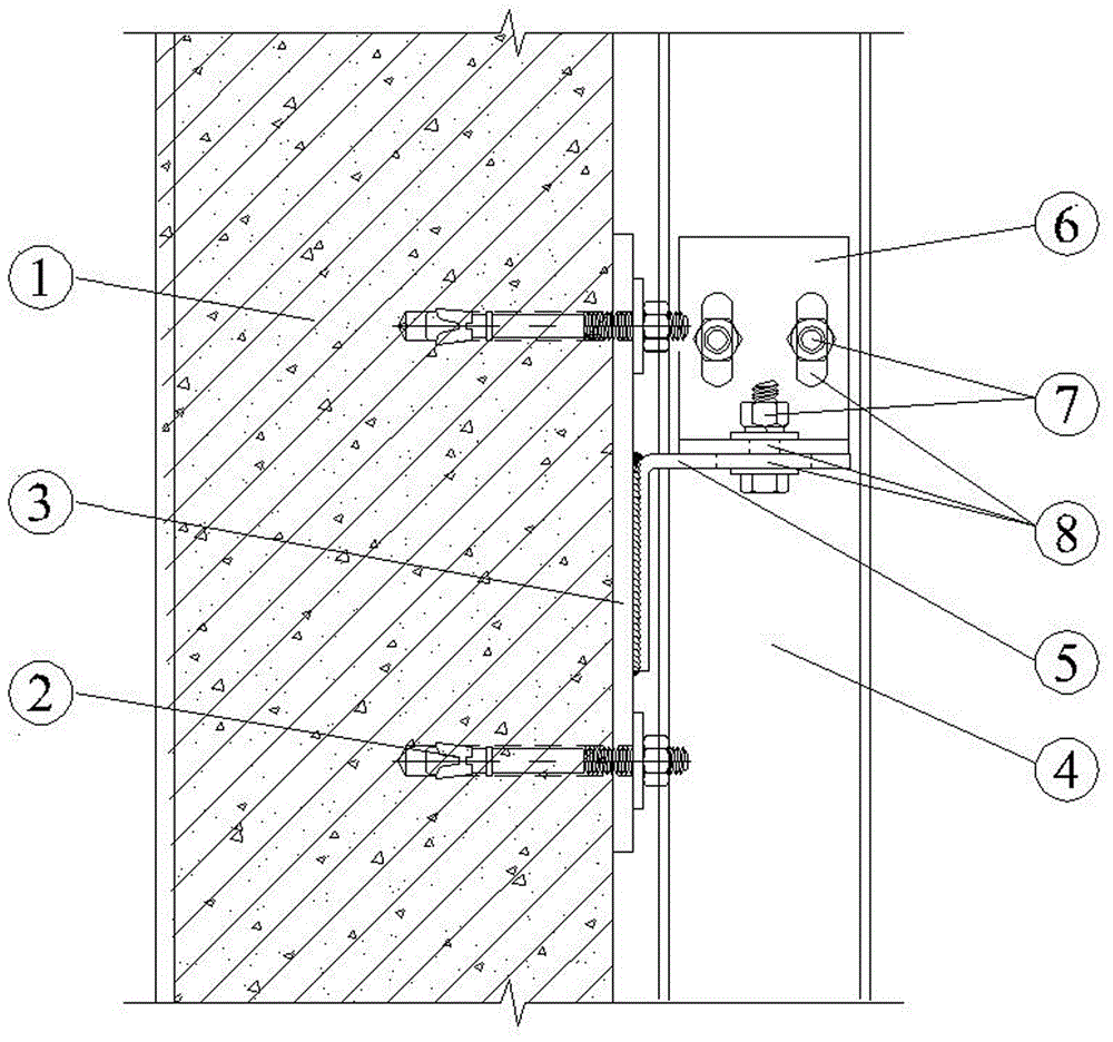 一種用于建筑幕墻安裝的組合角碼的制作方法與工藝