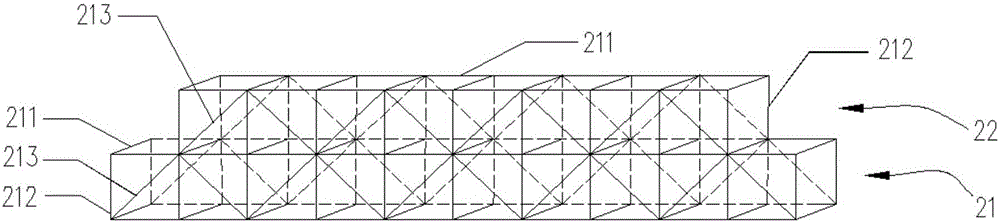 室內(nèi)長廊用的移動(dòng)操作平臺(tái)的制作方法與工藝