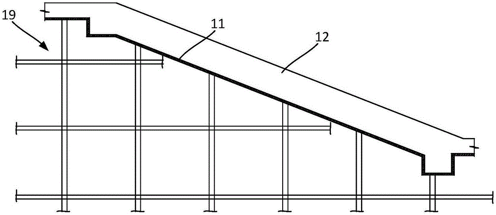 封闭楼梯的模板支设结构的制作方法与工艺