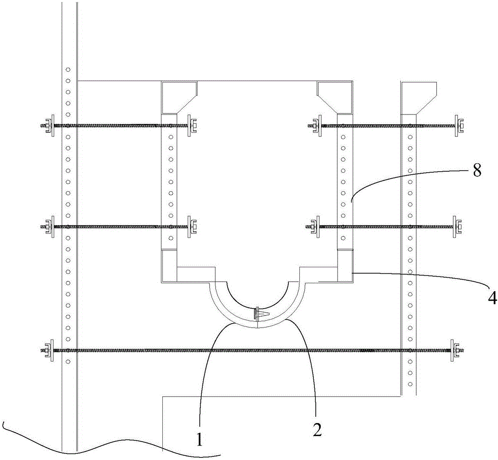 导流槽周转模板的制作方法