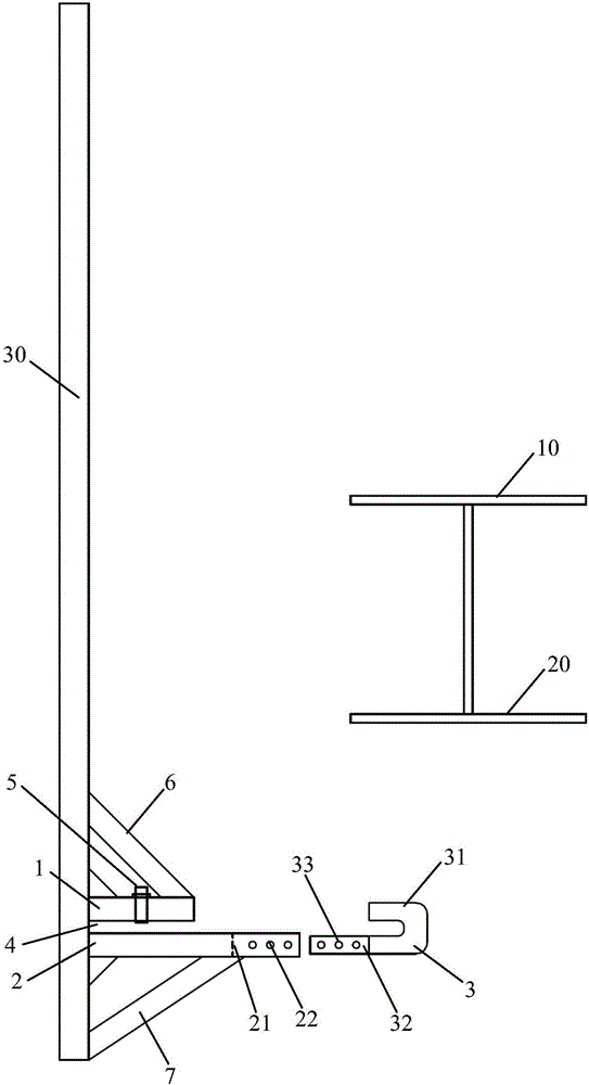 一種超高層鋼結(jié)構(gòu)防護(hù)欄桿工具化錨固結(jié)構(gòu)的制作方法與工藝