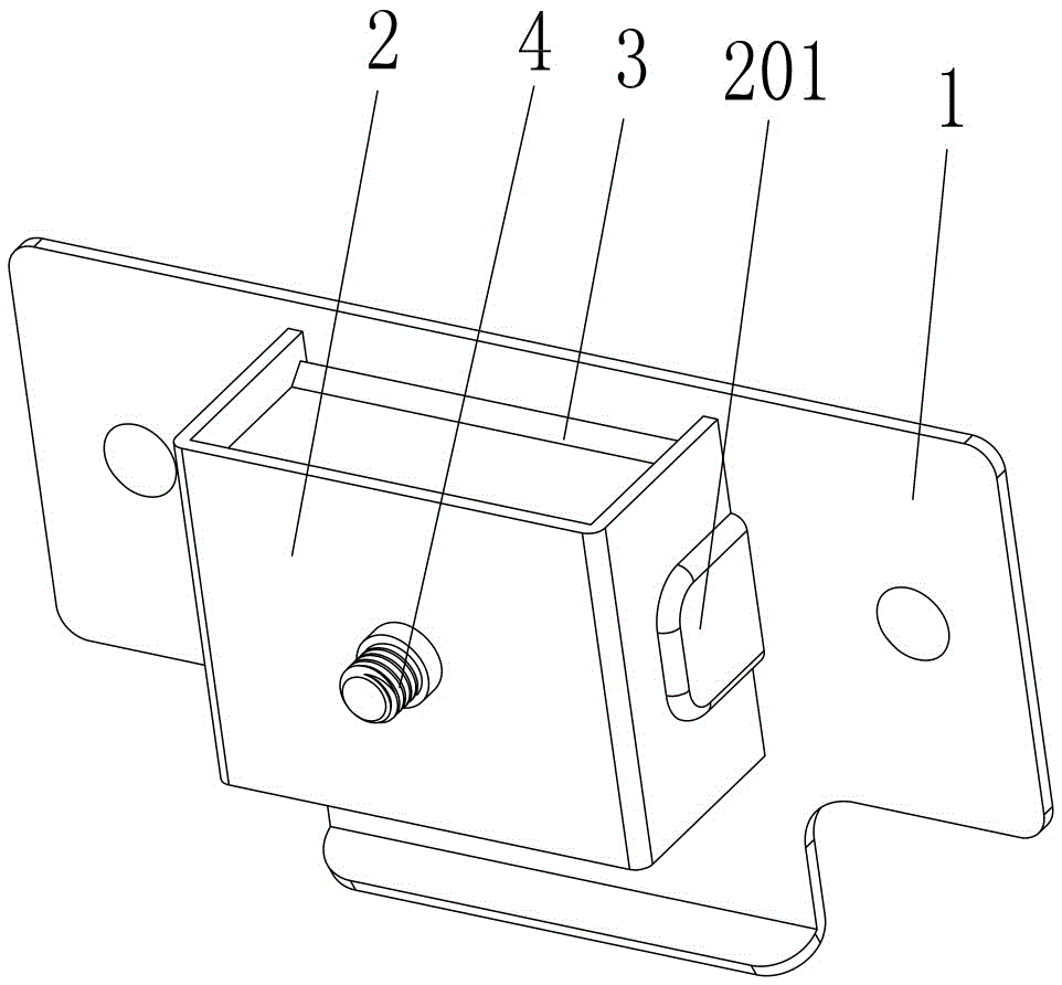 一種可調(diào)式門(mén)鎖扣板的制作方法與工藝