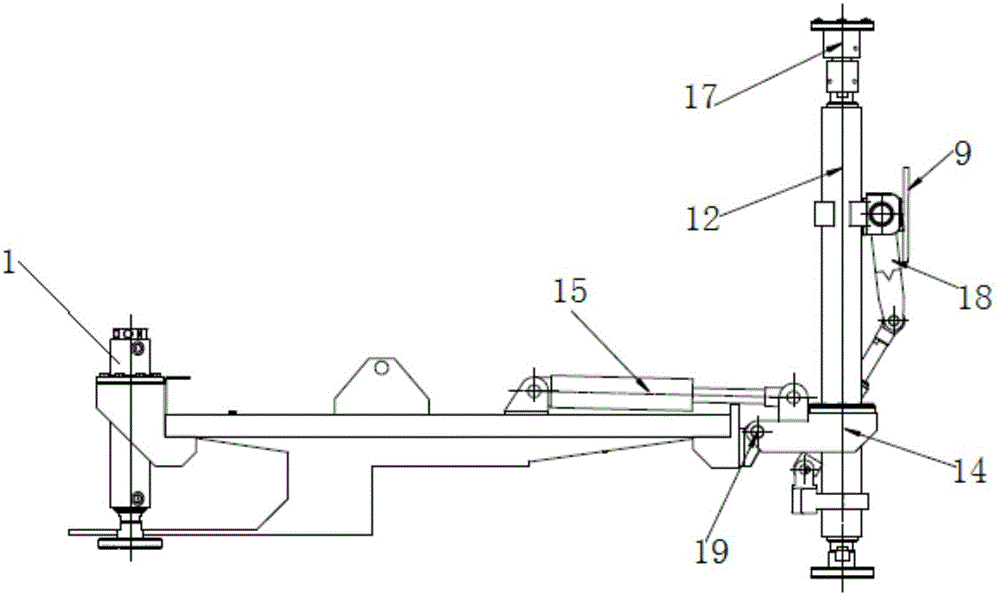 一種履帶式坑道鉆機(jī)的機(jī)架結(jié)構(gòu)的制作方法與工藝