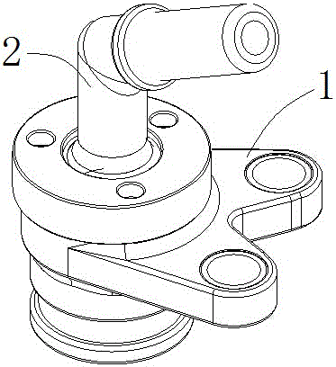 一种电喷摩托车万向油轨的制作方法与工艺