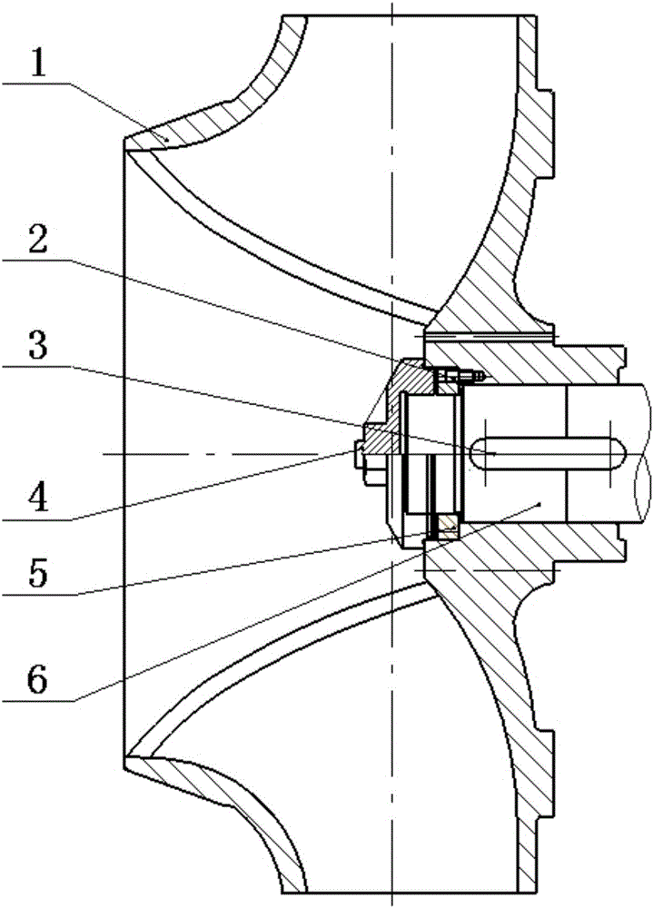 一种循环泵的叶轮锁紧结构的制作方法与工艺