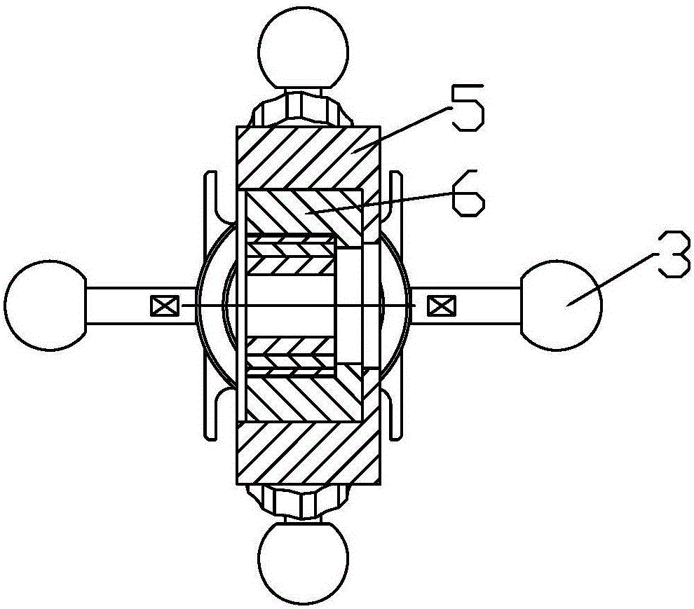 阻尼器半球形活塞杆连接端快速锁紧装置的制作方法