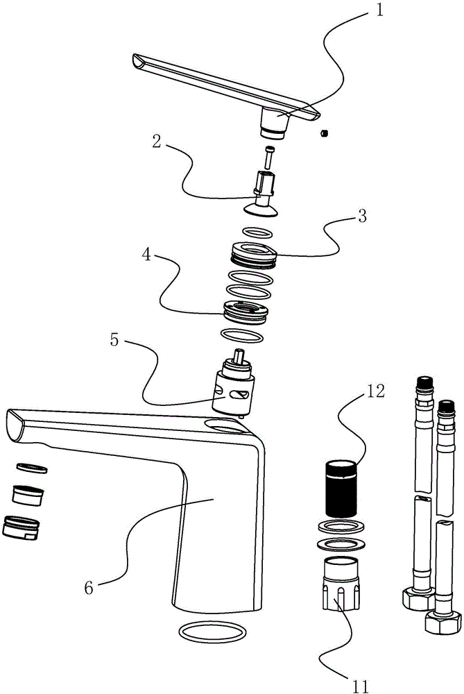 緊固水管的出水組件的制作方法與工藝