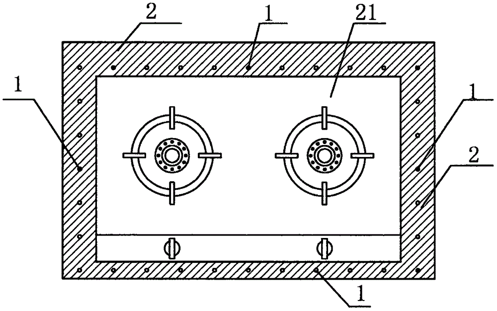 燃?xì)庠铒L(fēng)幕補(bǔ)風(fēng)系統(tǒng)的制作方法與工藝