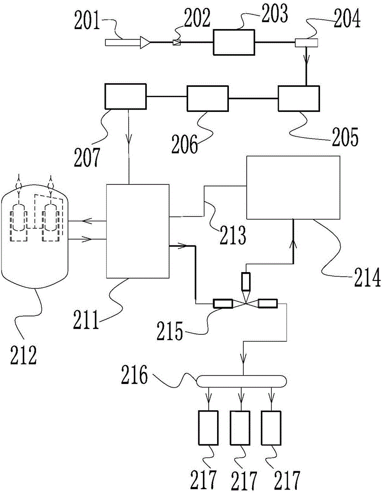 一種風(fēng)冷式冷熱水機組供熱系統(tǒng)的制作方法與工藝