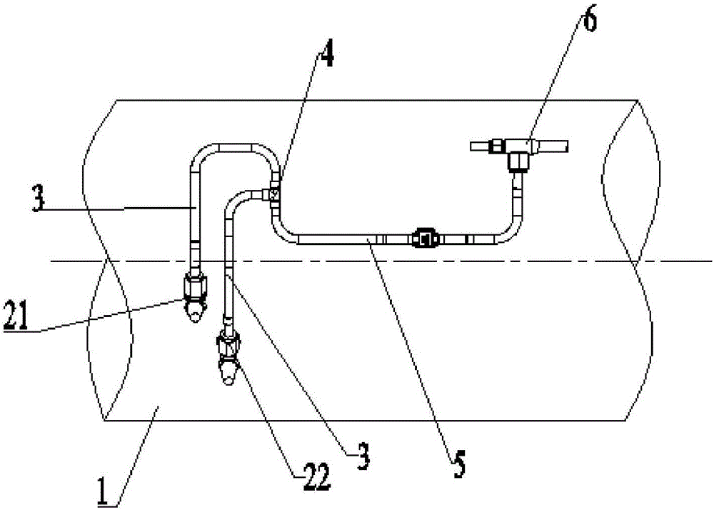 一種滿液蒸發(fā)器高低位回油結(jié)構(gòu)的制作方法與工藝