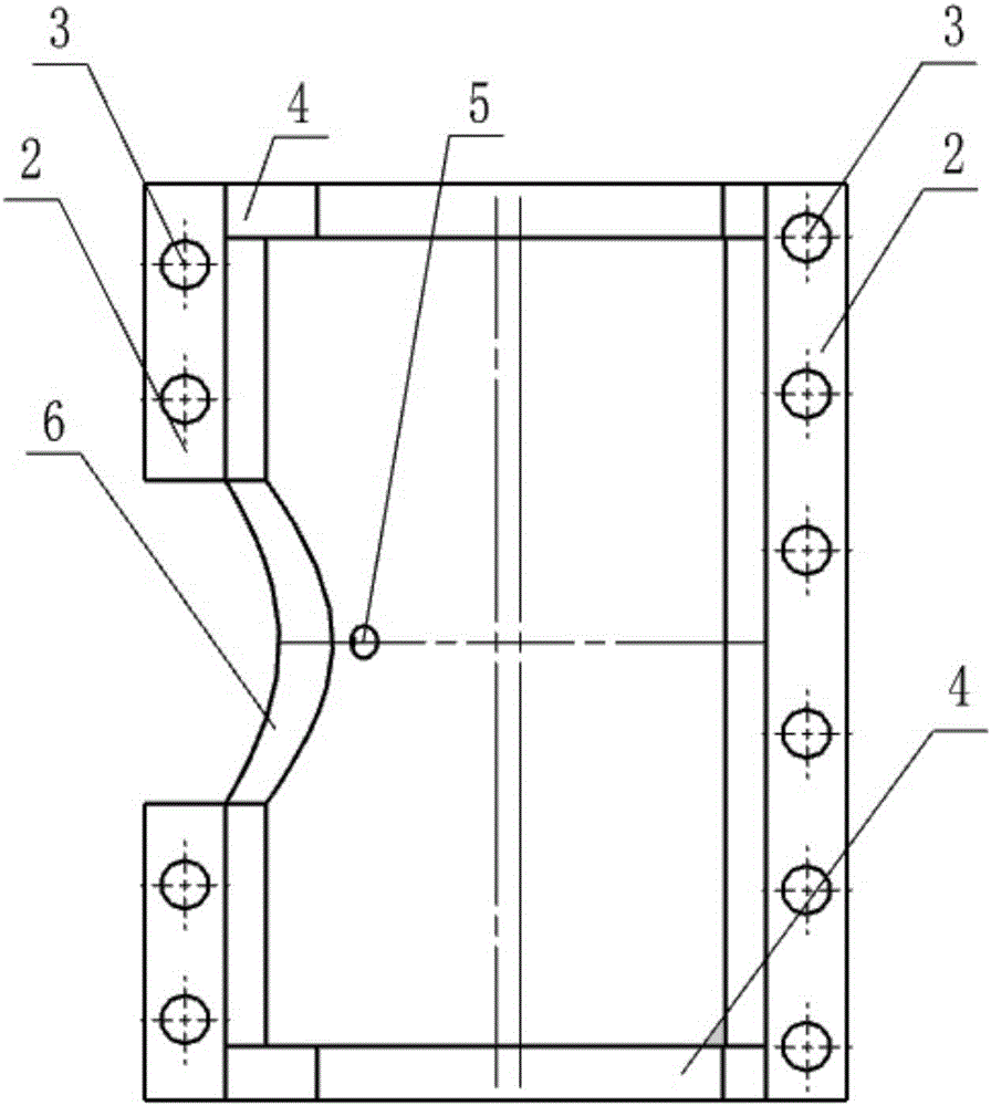 一种异径三通夹具的制作方法与工艺