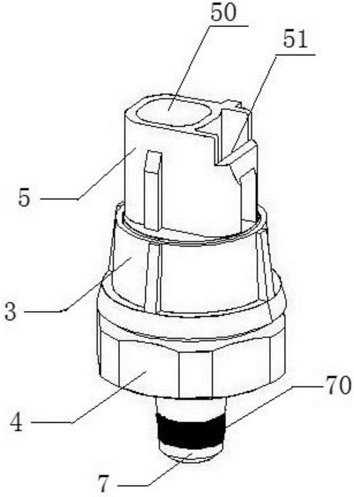 機油壓力傳感器組件的制作方法與工藝