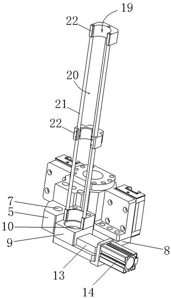 压轴承机的上料结构的制作方法与工艺
