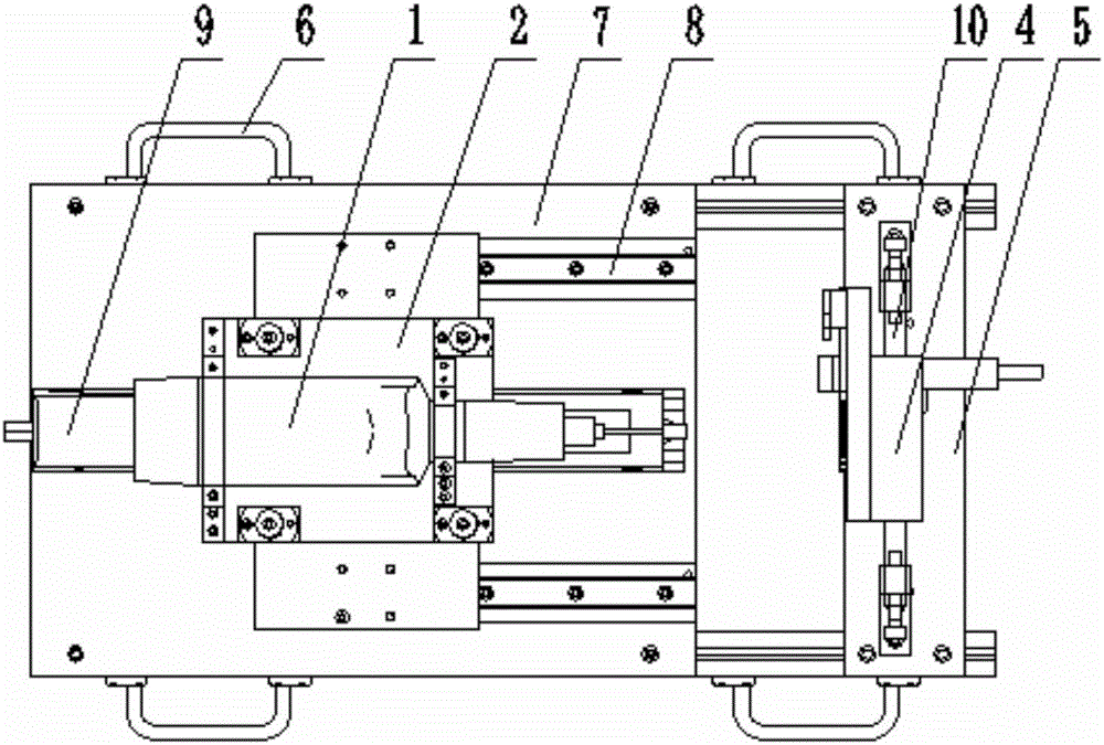 磨万能孔专用机的制作方法与工艺