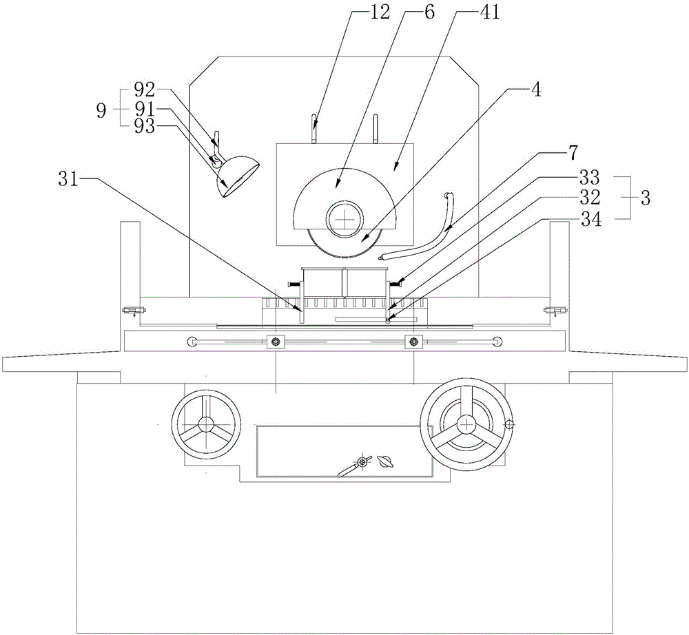 一种平面磨床的制作方法与工艺