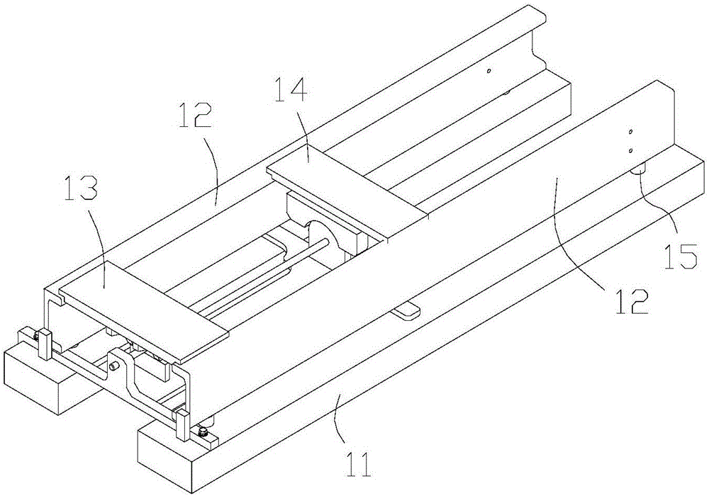 一种用于叉车内门架下中横梁的定位模具的制作方法与工艺