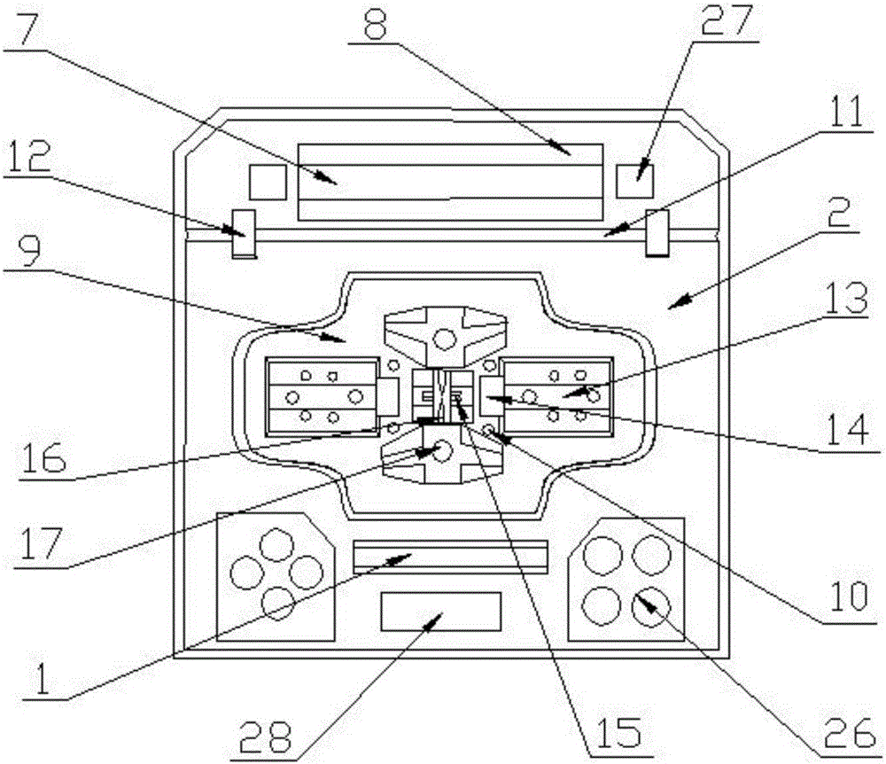 一種高效整潔型光纖熔接機的制作方法與工藝