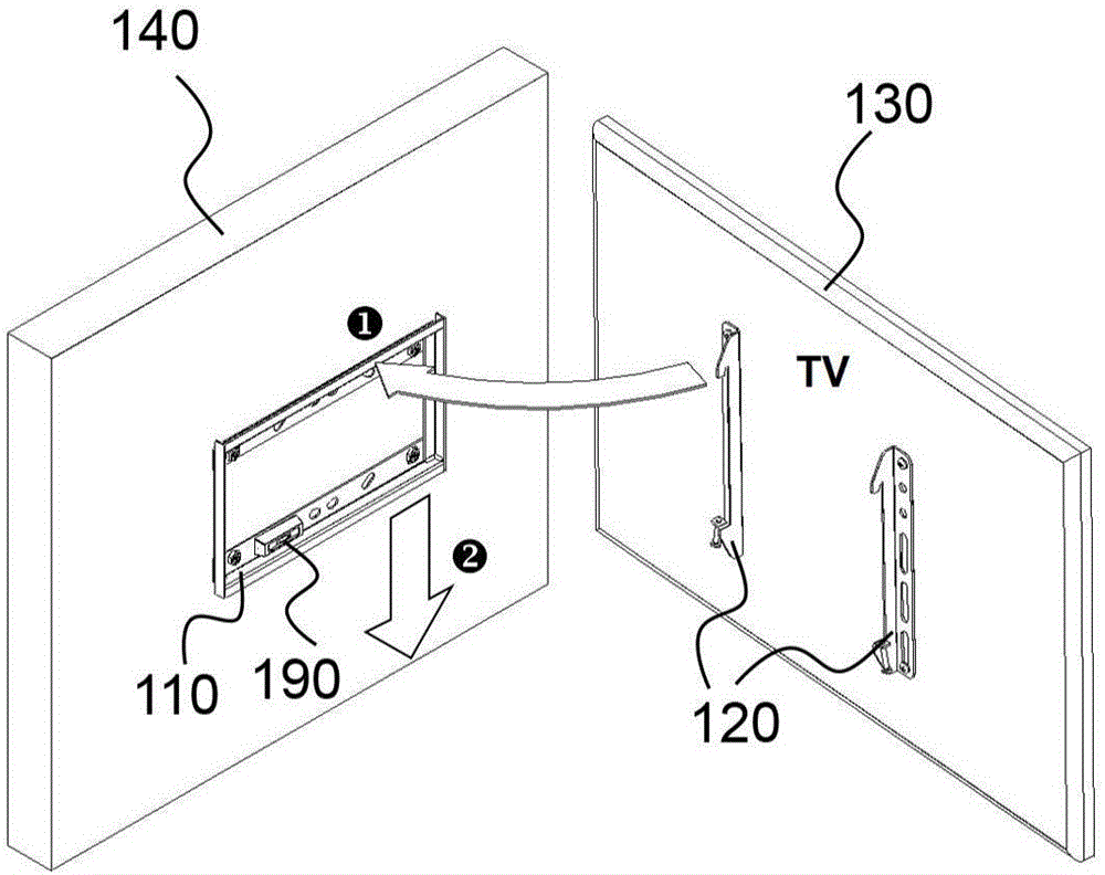 用于將屏幕安裝到墻上的壁掛套件的制作方法與工藝