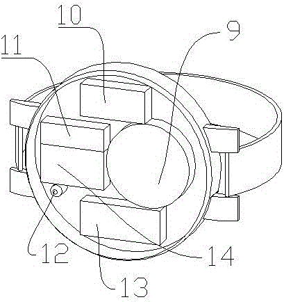 一種智能環(huán)衛(wèi)系統(tǒng)用人員管理實時監(jiān)控裝置的制作方法